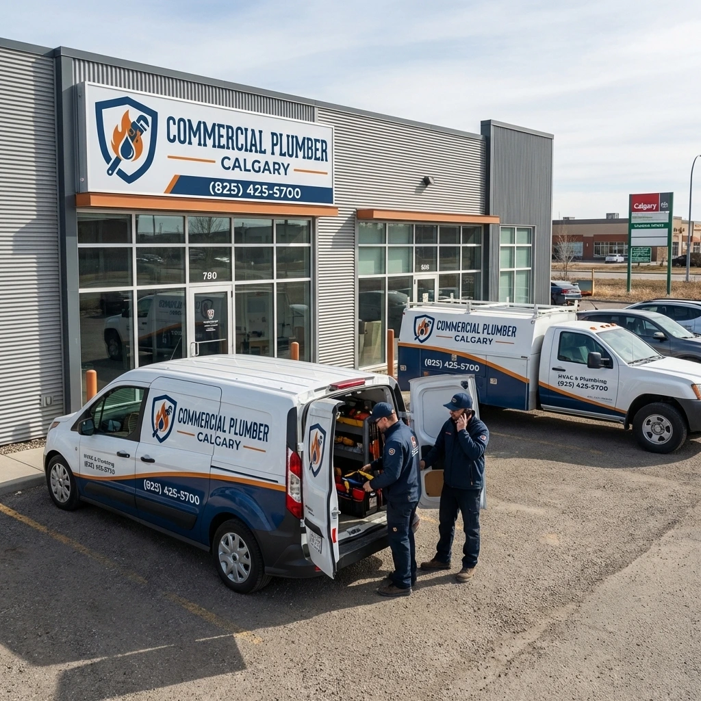Commercial plumber Calgary office location