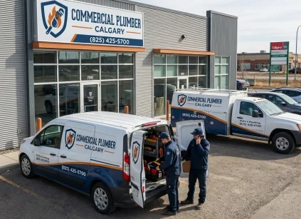 Commercial plumber Calgary office location